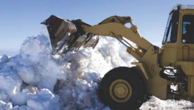 Уборка льда, снега в Калуге и области